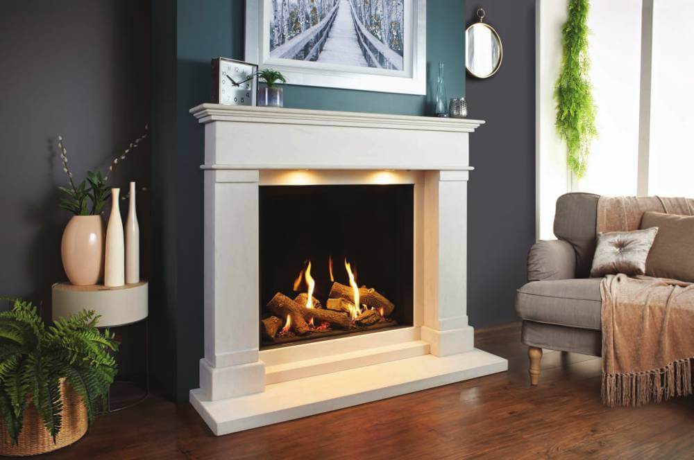 Monaco - Limestone with 4 Piece Limestone Slip Set