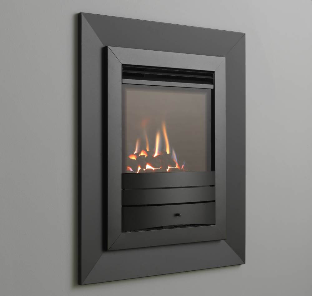Black Frame with Coal
