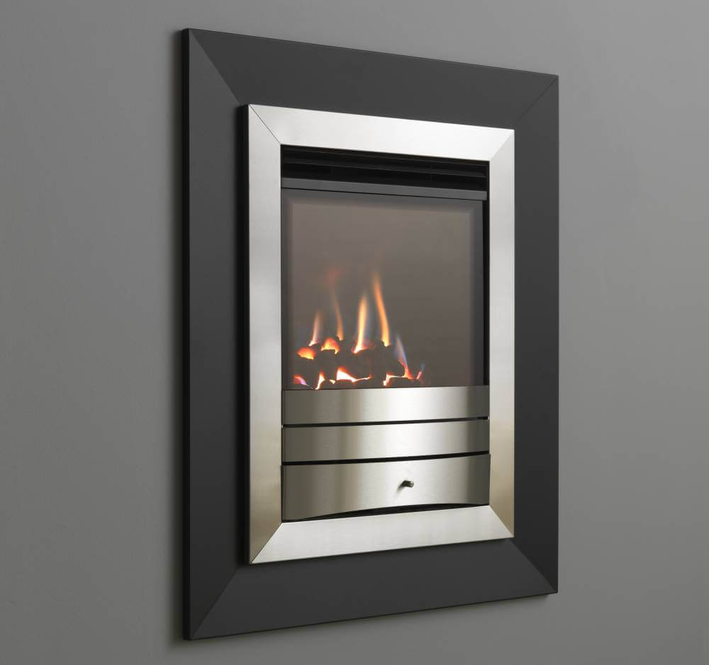 Brushed Frame with Coal