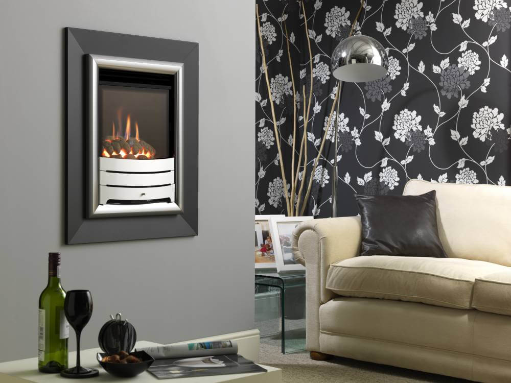 Satin Profile Frame with Pebbles
