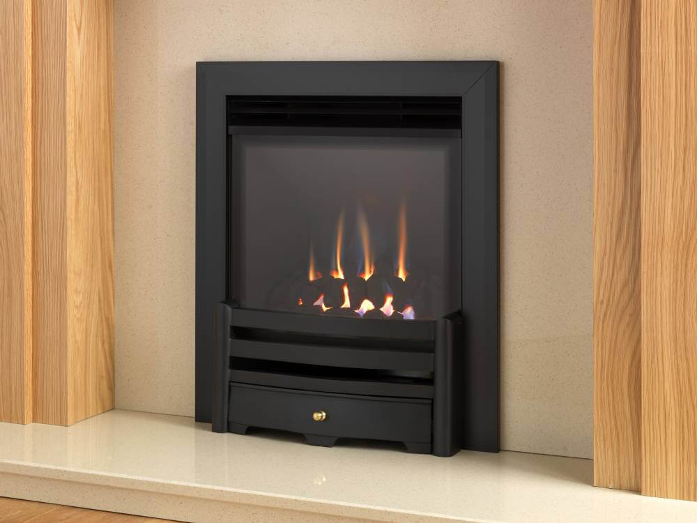 Black Frame with Coal