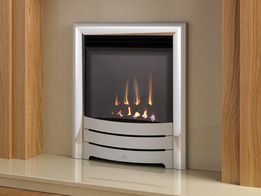 Satin Profile Frame with Coal