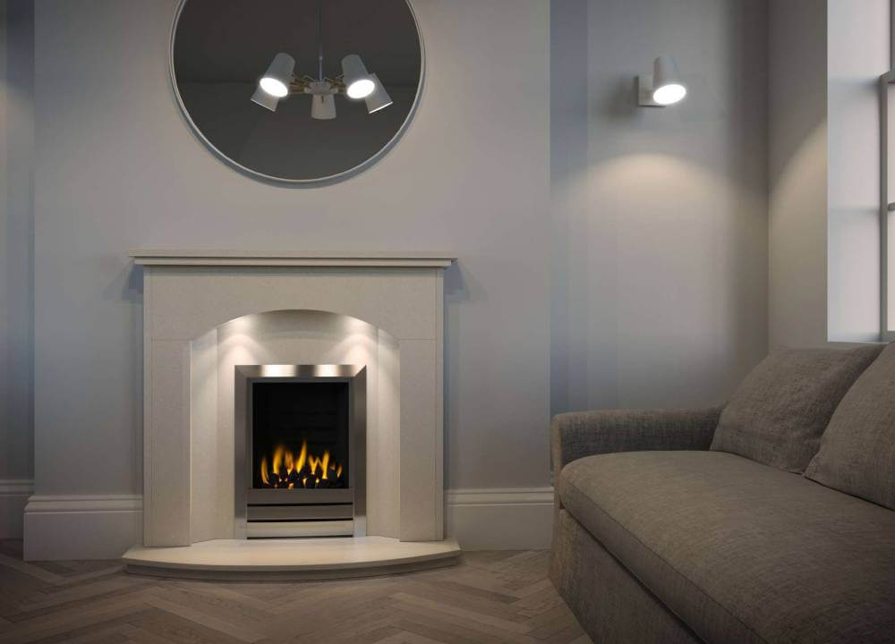 Colonial Splayed - Bianco Ambra