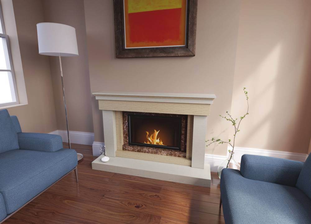 Bentley - Semi Rijo Limestone, Travertine & Emperador Marble
