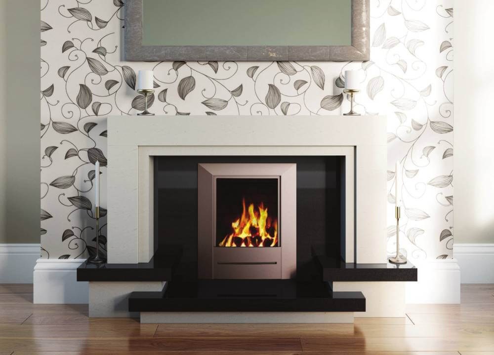 Idaho - Semi Rijo Limestone, Travertine & Black Granite