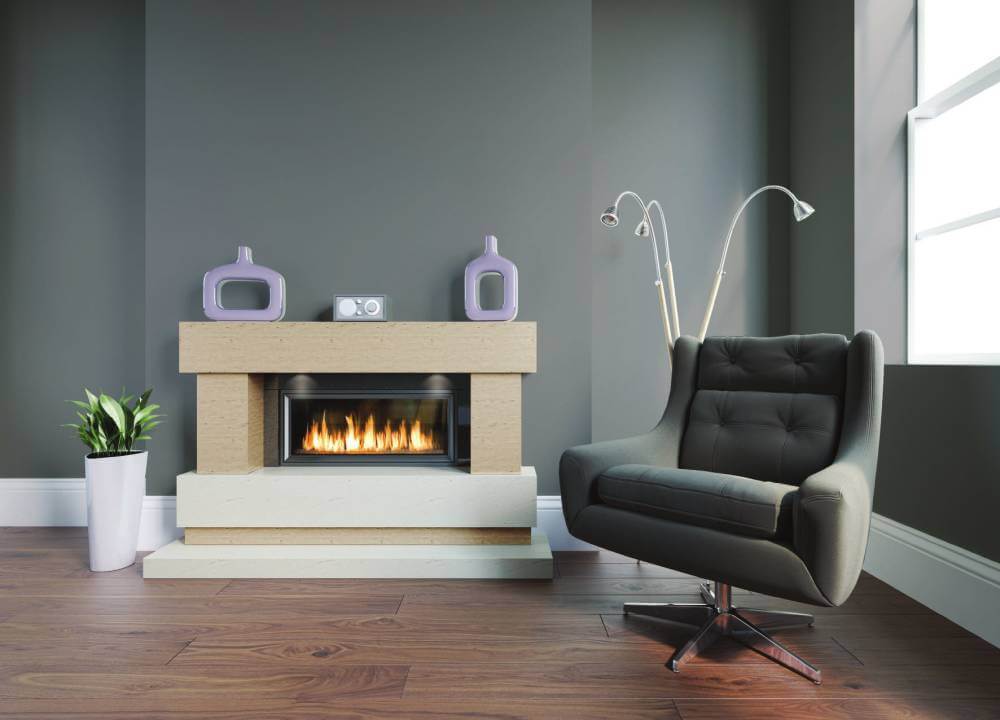 Inspiration - Semi Rijo Limestone, Travertine & Black Granite
