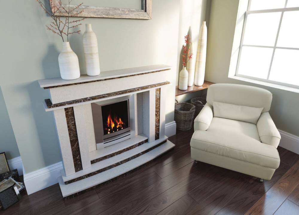 Toronto - Semi Rijo Limestone & Emperador Marble